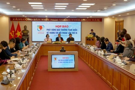 Phát động Giải thưởng toàn quốc về thông tin đối ngoại lần thứ IX